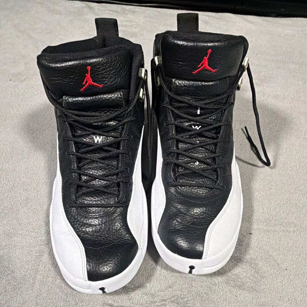 Jordan Air Jordan 12 Retro Playoff Men’s High-Top Lace-Up Sneakers CT8013-006